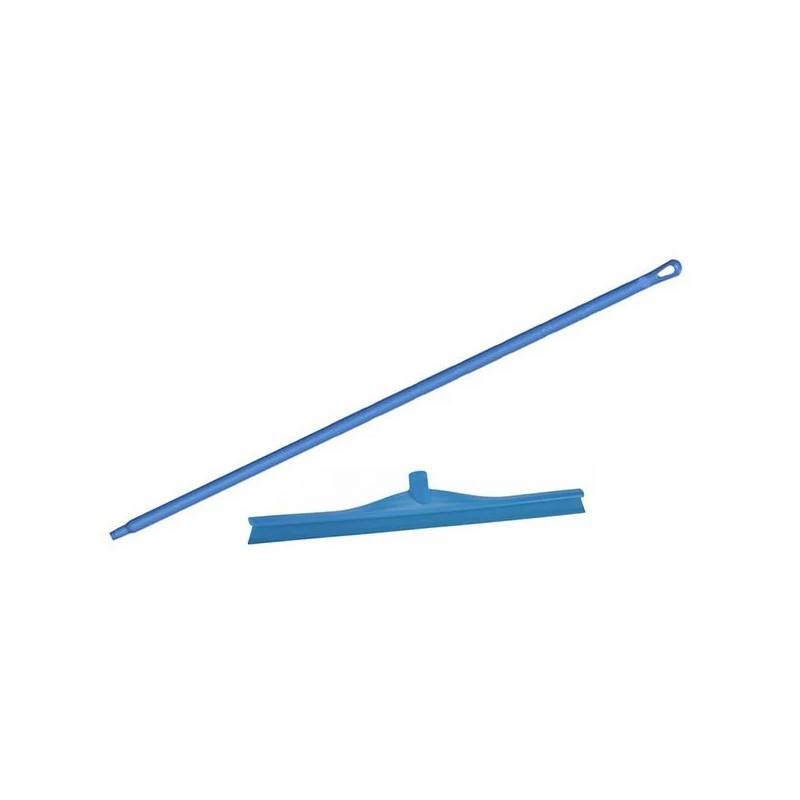 Raclette de sol 600 mm HACCP | Manche ultra-hygiénique FDA