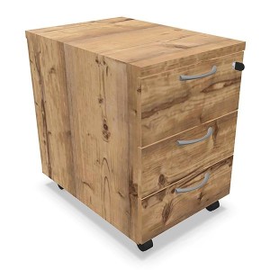 Caisson mobile 3 tiroirs | Rangement bureau sécurisé
