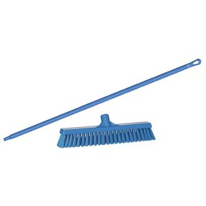 Balai souple/dur HACCP 410 mm | Nettoyage industriel FDA