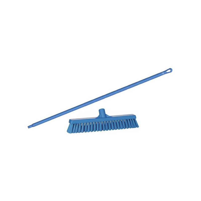 Balai souple/dur HACCP 410 mm | Nettoyage industriel FDA