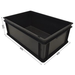 Bac plastique ESD gerbable | Conteneur antistatique industriel
