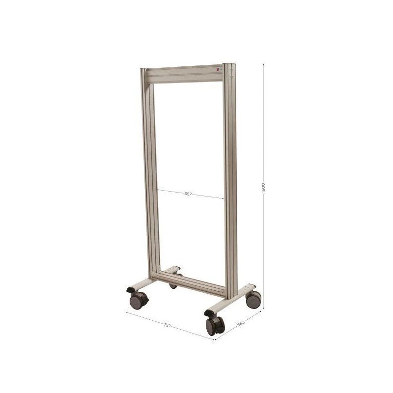 Chariot mobile porte-bacs LEANPOST 600 | Rayonnage industriel