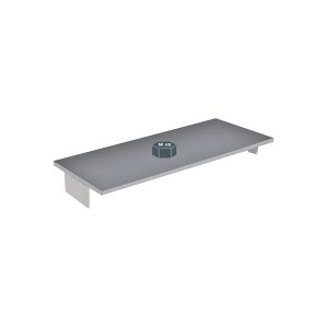 Étagère industrielle réglable | Fixation aluminium rainuré 50 kg