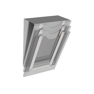 Support multi bureau 3 cases A4 – Organiseur de documents pour bureau Lean Office