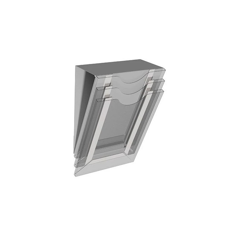 Support multi bureau 3 cases A4 – Organiseur de documents pour bureau Lean Office