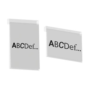 Porte-document bac A3/A4 | Support rigide PMMA industriel