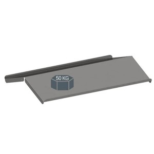 Étagère inclinée recto/verso LEANPOST 900 | Rangement ergonomique industriel