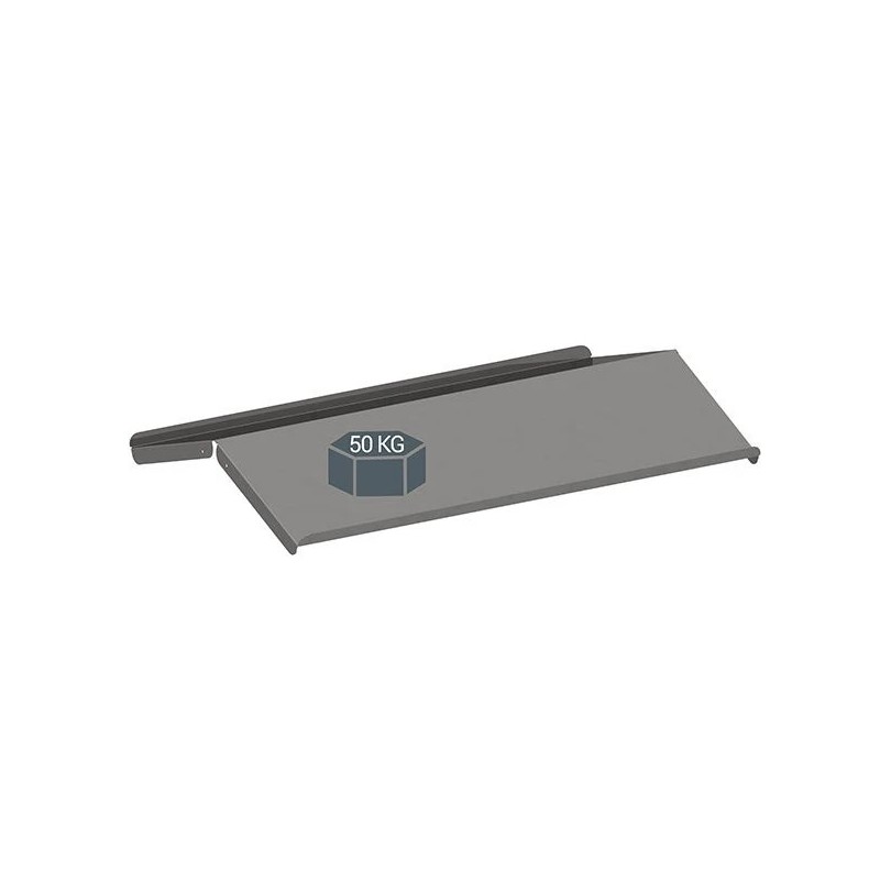 Étagère inclinée recto/verso LEANPOST 900 | Rangement ergonomique industriel