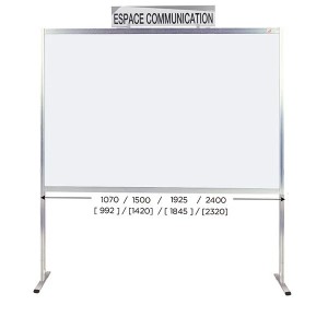 Tableau d’affichage modulable industriel | Communication visuelle professionnelle