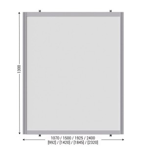 Le tableau d’affichage modulable haute qualité est spécialement conçu pour répondre aux besoins du milieu industriel. Grâce à sa