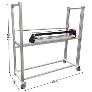 Chariot d’emballage mobile LEANPACK 2000 | Poste logistique Lean