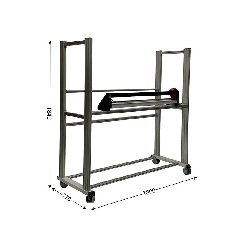 Chariot d’emballage mobile LEANPACK 2000 | Poste logistique Lean