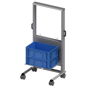 Desserte porte-bacs LEANPOST 400 ERGO | Niveau constant ergonomique