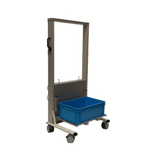 Desserte porte-bacs LEANPOST 400 ERGO | Niveau constant ergonomique
