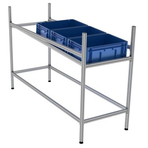 Rayonnage dynamique FIFO LEANDYNAMIC 500 | Stockage gravitaire