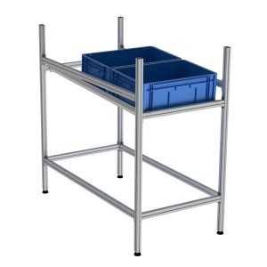 Rayonnage dynamique FIFO LEANDYNAMIC 500 | Stockage gravitaire