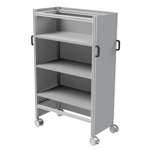 Chariot de manutention LEANDYNAMIC 1000 | Chariot industriel 3 niveaux