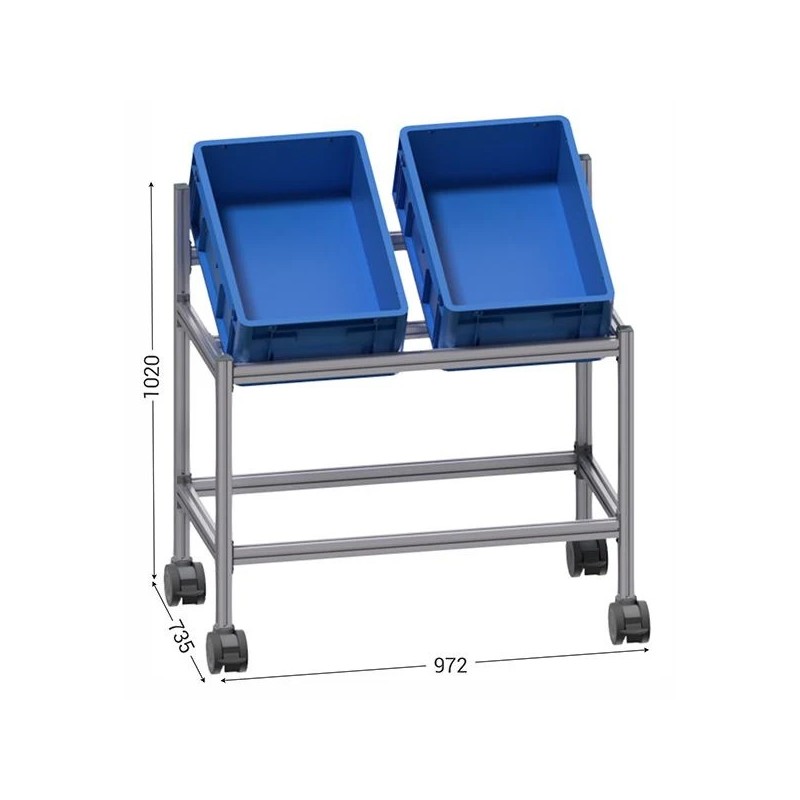 Convoyeur picking incliné | LEANDYNAMIC 100B