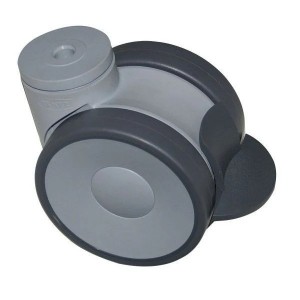 Kit roulettes pivotantes avec frein 100 mm | Roulettes chariot LEANDYNAMIC