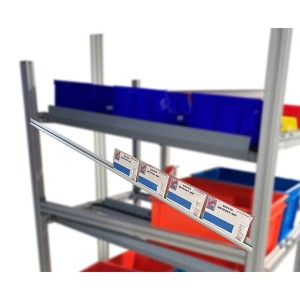 Rail de guidage KANBAN | Système Lean & gestion visuelle