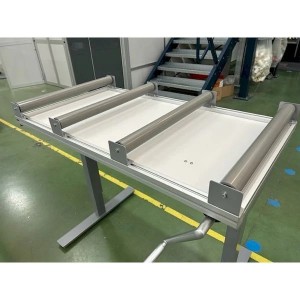 Équerres fixation rouleau convoyage | Lot de 4
