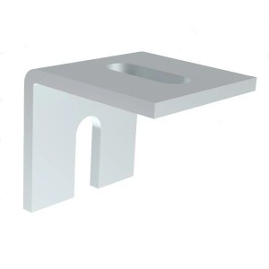 Équerres de fixation en acier | Lot de 4