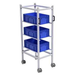 Chariot mobile porte-bacs LEANDYNAMIC 700