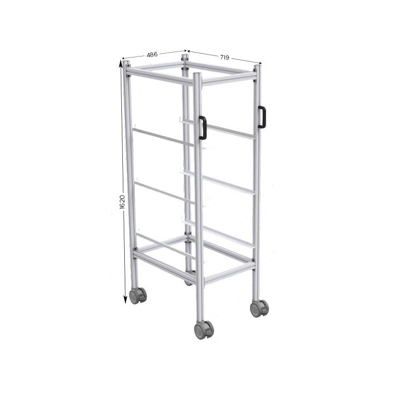 Chariot mobile porte-bacs LEANDYNAMIC 700