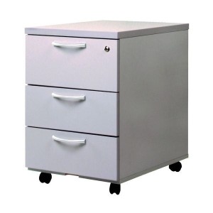 Caisson mobile 3 tiroirs de rangement | CAISSON MOBILE 3 TIROIRS