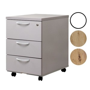 Caisson mobile 3 tiroirs de rangement | CAISSON MOBILE 3 TIROIRS