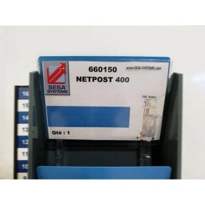 Cartes KANBAN transparentes lot de 10 | Gestion visuelle Lean
