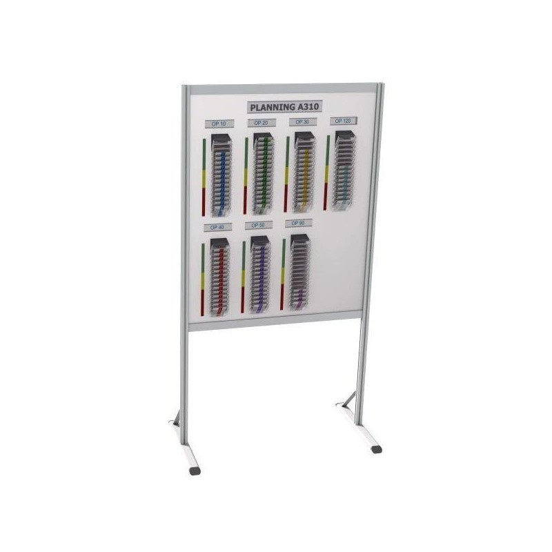 Boîte à lot KANBAN LEANFLASH BOXPLAN | Planification visuelle