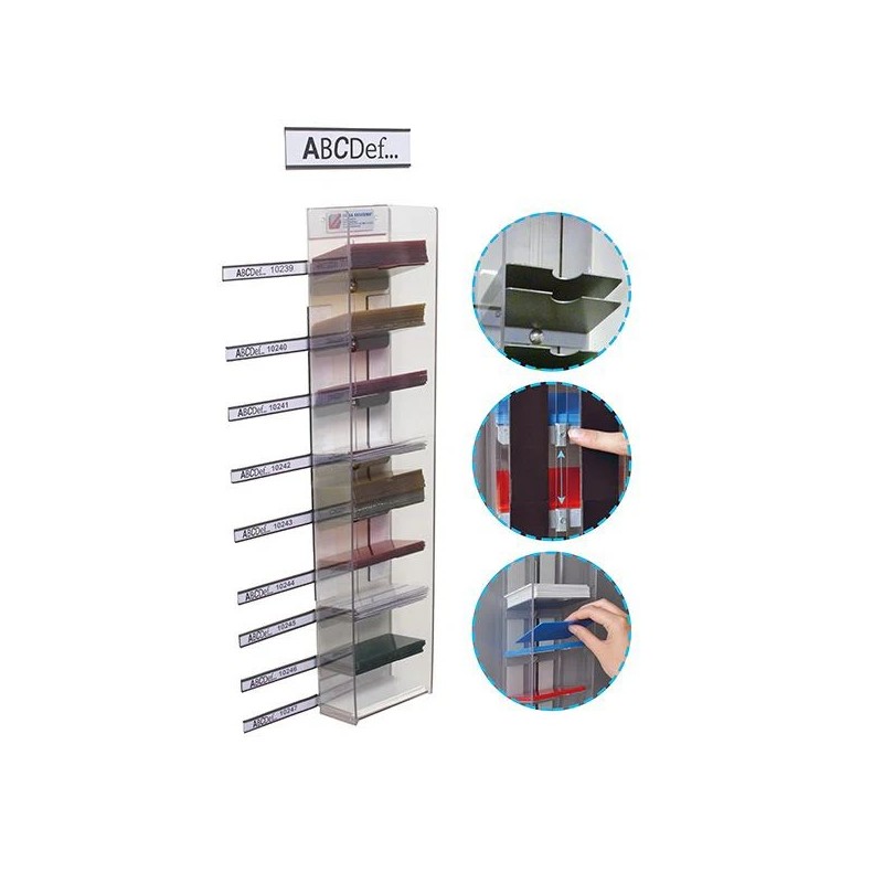 LEANFLASH CUMUL – boîte à lot KANBAN magnétique jusqu’à 500 cartes