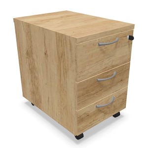 Caisson mobile 3 tiroirs de rangement | CAISSON MOBILE 3 TIROIRS