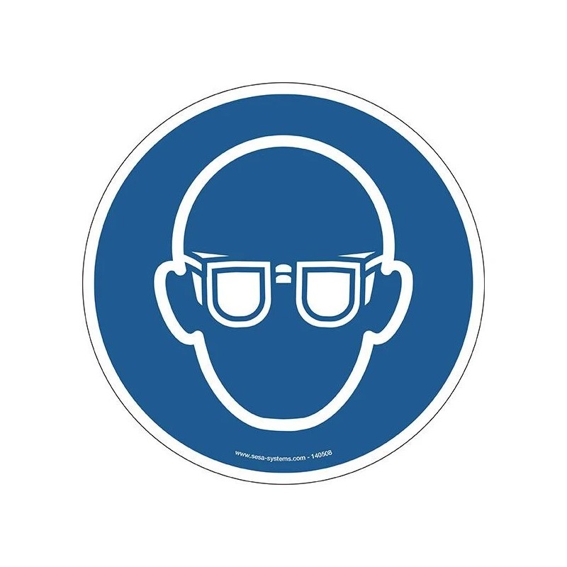 Pictogramme chaussure sécurité M008 EN ISO 7010 sol antidérapant