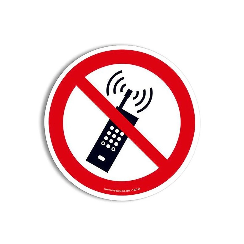 Pictogrammes Téléphone interdit P013 | Marquage au sol EN ISO 7010