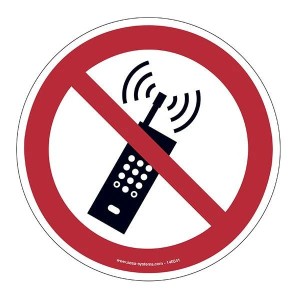 Pictogrammes Téléphone interdit P013 | Marquage au sol EN ISO 7010