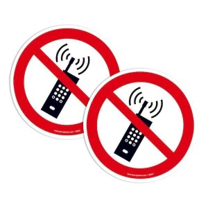 Pictogrammes Téléphone interdit P013 | Marquage au sol EN ISO 7010