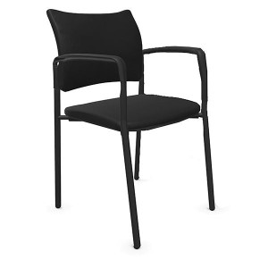 Chaise de réunion CLASSIC | Lot de 2 chaises empilables