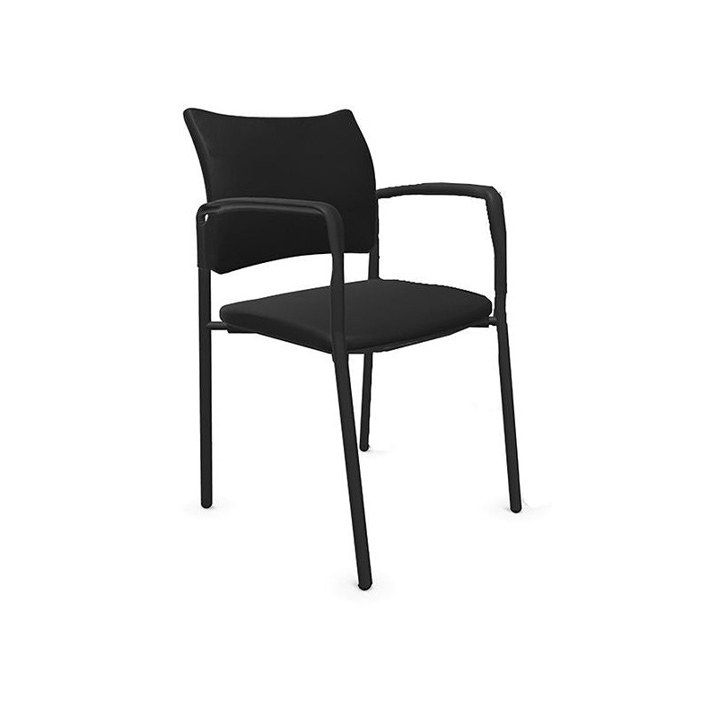 Chaise de réunion CLASSIC | Lot de 2 chaises empilables