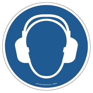 Pictogramme Casque anti-bruit M003 ISO 7010 | Marquage au sol sécurité