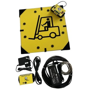Panneau lumineux sécurité LED recto/verso SECULED | Signalisation de sécurité industrielle
