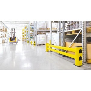 Barrière de circulation industrielle | Protection de rayonnage anti-choc