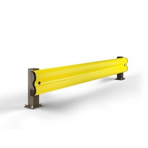 Barrière de protection pour palettier | Protection de rayonnage anti-collision industrielle