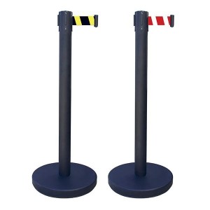 Poteau de guidage à sangle rétractable | Délimitation et gestion des flux