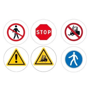 GOBO en verre pour projecteur lumineux | Signalisation de sécurité projetée