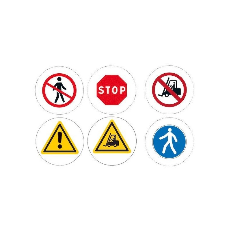GOBO en verre pour projecteur lumineux | Signalisation de sécurité projetée
