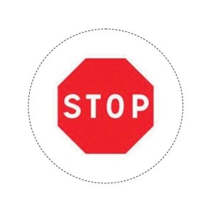 GOBO en verre pour projecteur lumineux | Signalisation de sécurité projetée