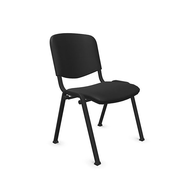 Chaise de réunion CLASSIC | Lot de 2 chaises empilables