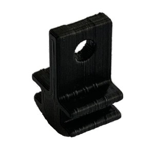 Crochet coulissant pour rail suspendu | Accessoire signalétique Maroc